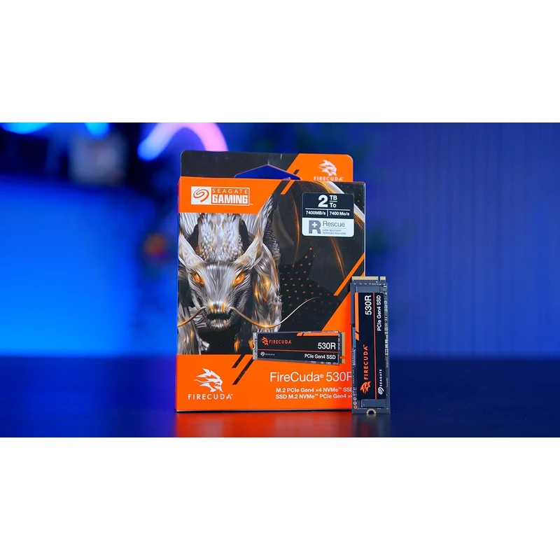Seagate FireCuda 530 1TB PCIe 4.0 NVMe M.2 SSD - Thumbnail 2